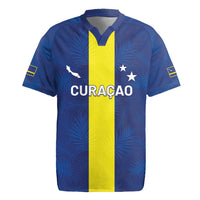 Custom Curacao Football Rugby Jersey Go Champions Flag Style - Wonder Print Shop