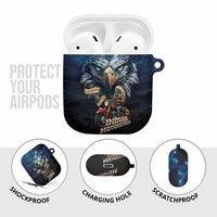 American Indian Legendary Motorcycle AirPods Case Native American Retro Rider - Wonder Print Shop