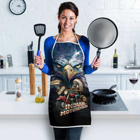 American Indian Legendary Motorcycle Apron Native American Retro Rider - Wonder Print Shop