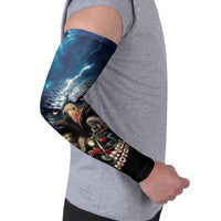 American Indian Legendary Motorcycle Arm Sleeves Native American Retro Rider - Wonder Print Shop