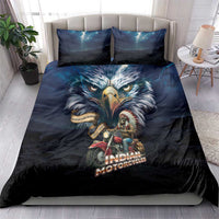 American Indian Legendary Motorcycle Bedding Set Native American Retro Rider - Wonder Print Shop