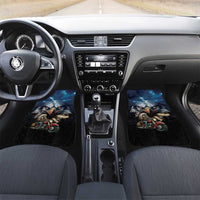 American Indian Legendary Motorcycle Car Mats Native American Retro Rider - Wonder Print Shop