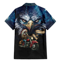 American Indian Legendary Motorcycle Family Matching Mermaid Dress and Hawaiian Shirt Native American Retro Rider - Wonder Print Shop