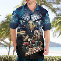 American Indian Legendary Motorcycle Hawaiian Shirt Native American Retro Rider - Wonder Print Shop
