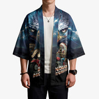 American Indian Legendary Motorcycle Kimono Native American Retro Rider - Wonder Print Shop