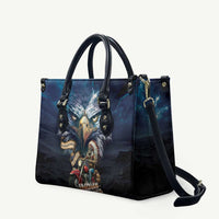 American Indian Legendary Motorcycle Leather Bag Native American Retro Rider - Wonder Print Shop