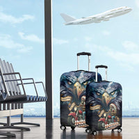 American Indian Legendary Motorcycle Luggage Cover Native American Retro Rider - Wonder Print Shop