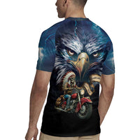 American Indian Legendary Motorcycle Rugby Jersey Native American Retro Rider - Wonder Print Shop