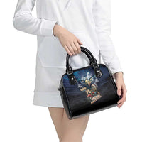 American Indian Legendary Motorcycle Shoulder Handbag Native American Retro Rider - Wonder Print Shop