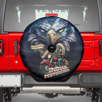 American Indian Legendary Motorcycle Spare Tire Cover Native American Retro Rider - Wonder Print Shop
