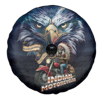 American Indian Legendary Motorcycle Spare Tire Cover Native American Retro Rider - Wonder Print Shop