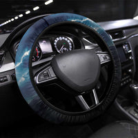 American Indian Legendary Motorcycle Steering Wheel Cover Native American Retro Rider - Wonder Print Shop