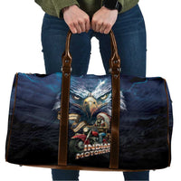 American Indian Legendary Motorcycle Travel Bag Native American Retro Rider - Wonder Print Shop