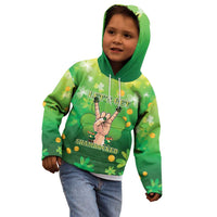 St Patrick's Day Kid Hoodie Ready To Shamrock