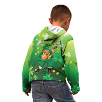 St Patrick's Day Kid Hoodie Ready To Shamrock