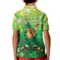 St Patrick's Day Kid Polo Shirt Ready To Shamrock