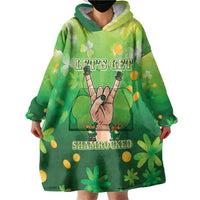 St Patrick's Day Wearable Blanket Hoodie Ready To Shamrock