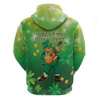 St Patrick's Day Zip Hoodie Ready To Shamrock