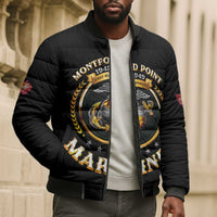 Montford Point Marines Legacy Bomber Puffer Jacket Honoring The Legend