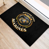 Montford Point Marines Legacy Rubber Doormat Honoring The Legend