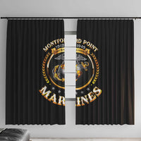 Montford Point Marines Legacy Window Curtain Honoring The Legend