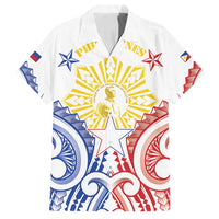 Philippines Family Matching Off Shoulder Short Dress and Hawaiian Shirt Katipunan Andres Bonifacio