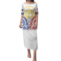 Philippines Family Matching Puletasi and Hawaiian Shirt Katipunan Andres Bonifacio