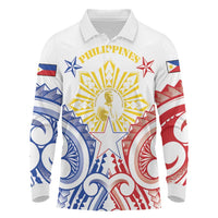 Philippines Long Sleeve Polo Shirt Katipunan Andres Bonifacio