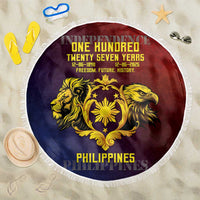 Philippines 127th Independence Day Beach Blanket Special Style