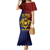 Philippines 127th Independence Day Family Matching Mermaid Dress and Hawaiian Shirt Special Style