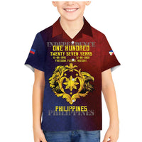 Philippines 127th Independence Day Family Matching Mermaid Dress and Hawaiian Shirt Special Style