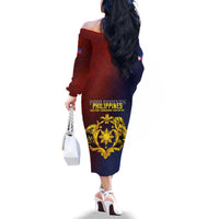 Philippines 127th Independence Day Family Matching Off The Shoulder Long Sleeve Dress and Hawaiian Shirt Special Style