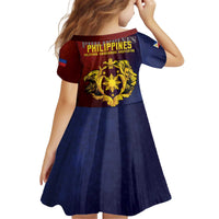 Philippines 127th Independence Day Kid Short Sleeve Dress Special Style