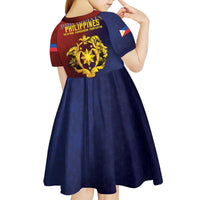 Philippines 127th Independence Day Kid Short Sleeve Dress Special Style