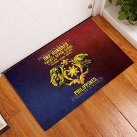 Philippines 127th Independence Day Rubber Doormat Special Style