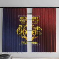 Philippines 127th Independence Day Window Curtain Special Style