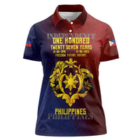 Philippines 127th Independence Day Women Polo Shirt Special Style