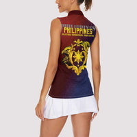 Philippines 127th Independence Day Women Sleeveless Polo Shirt Special Style