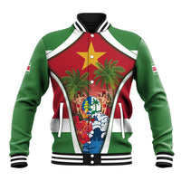 Suriname Ketikoti Baseball Jacket Happy Emancipation Day - Wonder Print Shop