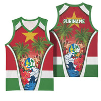 Suriname Ketikoti Basketball Jersey Happy Emancipation Day - Wonder Print Shop