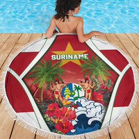 Suriname Ketikoti Beach Blanket Happy Emancipation Day - Wonder Print Shop