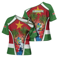 Suriname Ketikoti Cross Shoulder Shirt Happy Emancipation Day - Wonder Print Shop