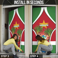 Suriname Ketikoti Door Cover Happy Emancipation Day - Wonder Print Shop