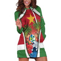Suriname Ketikoti Hoodie Dress Happy Emancipation Day - Wonder Print Shop