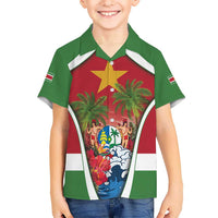 Suriname Ketikoti Kid Hawaiian Shirt Happy Emancipation Day - Wonder Print Shop