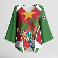 Suriname Ketikoti Kimono Sleeve Blouse Happy Emancipation Day - Wonder Print Shop