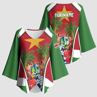 Suriname Ketikoti Kimono Sleeve Blouse Happy Emancipation Day - Wonder Print Shop