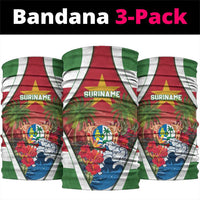 Suriname Ketikoti Neck Gaiter Happy Emancipation Day - Wonder Print Shop