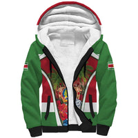 Suriname Ketikoti Sherpa Hoodie Happy Emancipation Day - Wonder Print Shop
