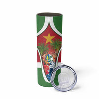 Suriname Ketikoti Skinny Tumbler Happy Emancipation Day - Wonder Print Shop